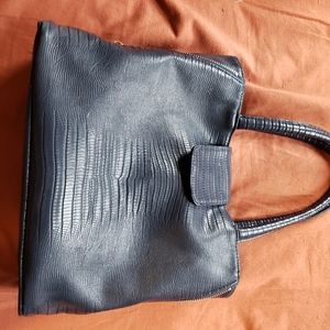 Snake skin bag